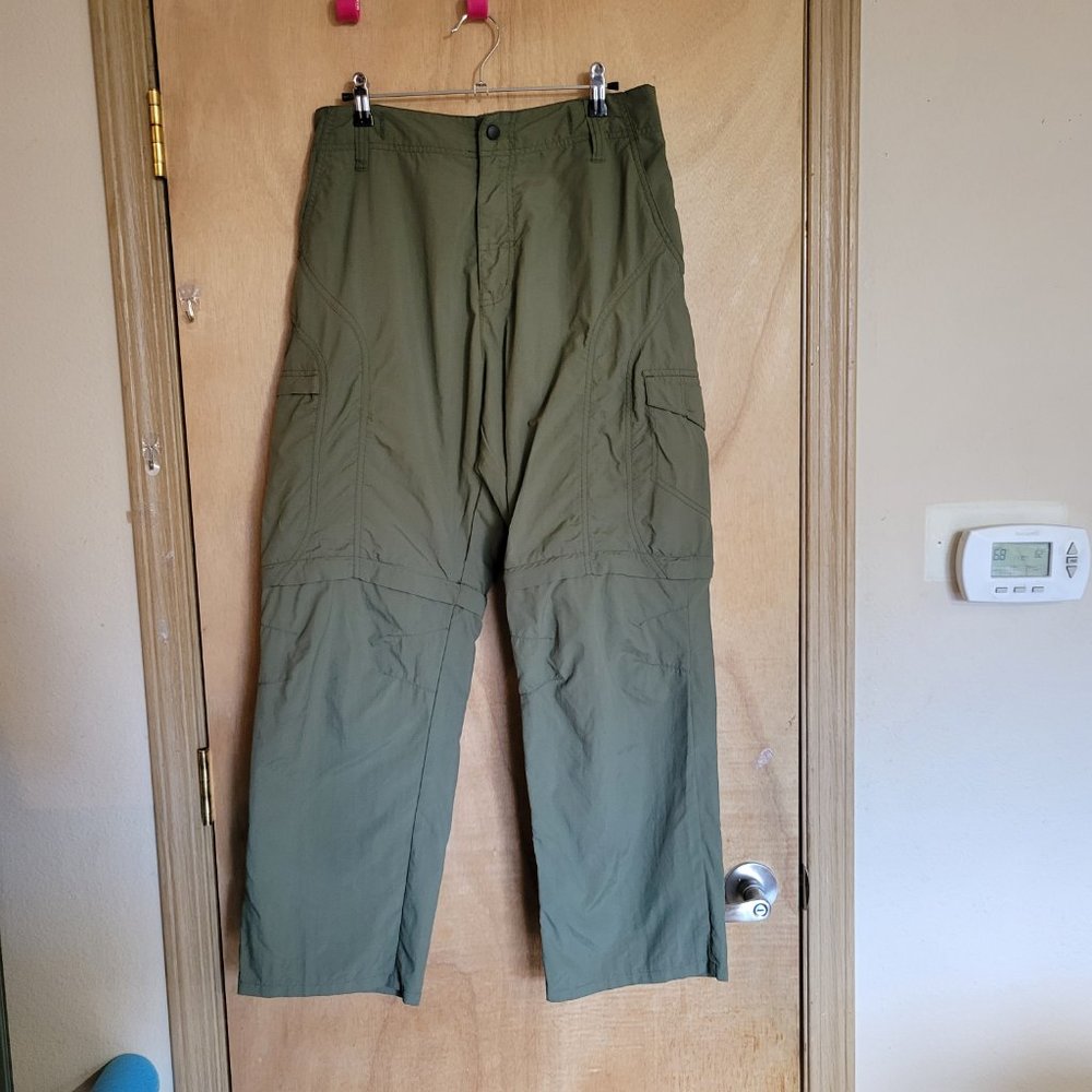 💜Hi-Tech M Convertible Pants Outdoor Waterproof Olive Green